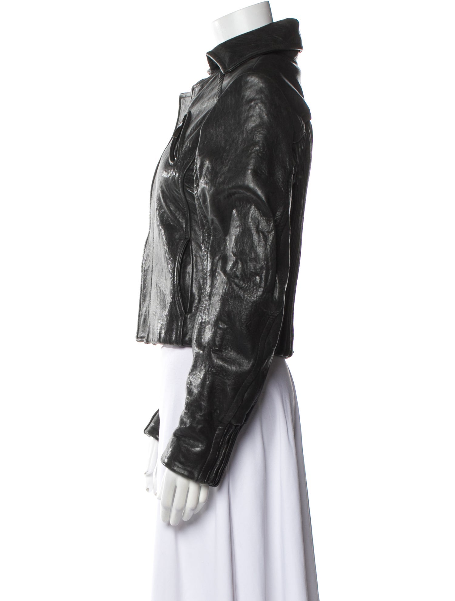 Nina Ricci Leather Biker Jacket