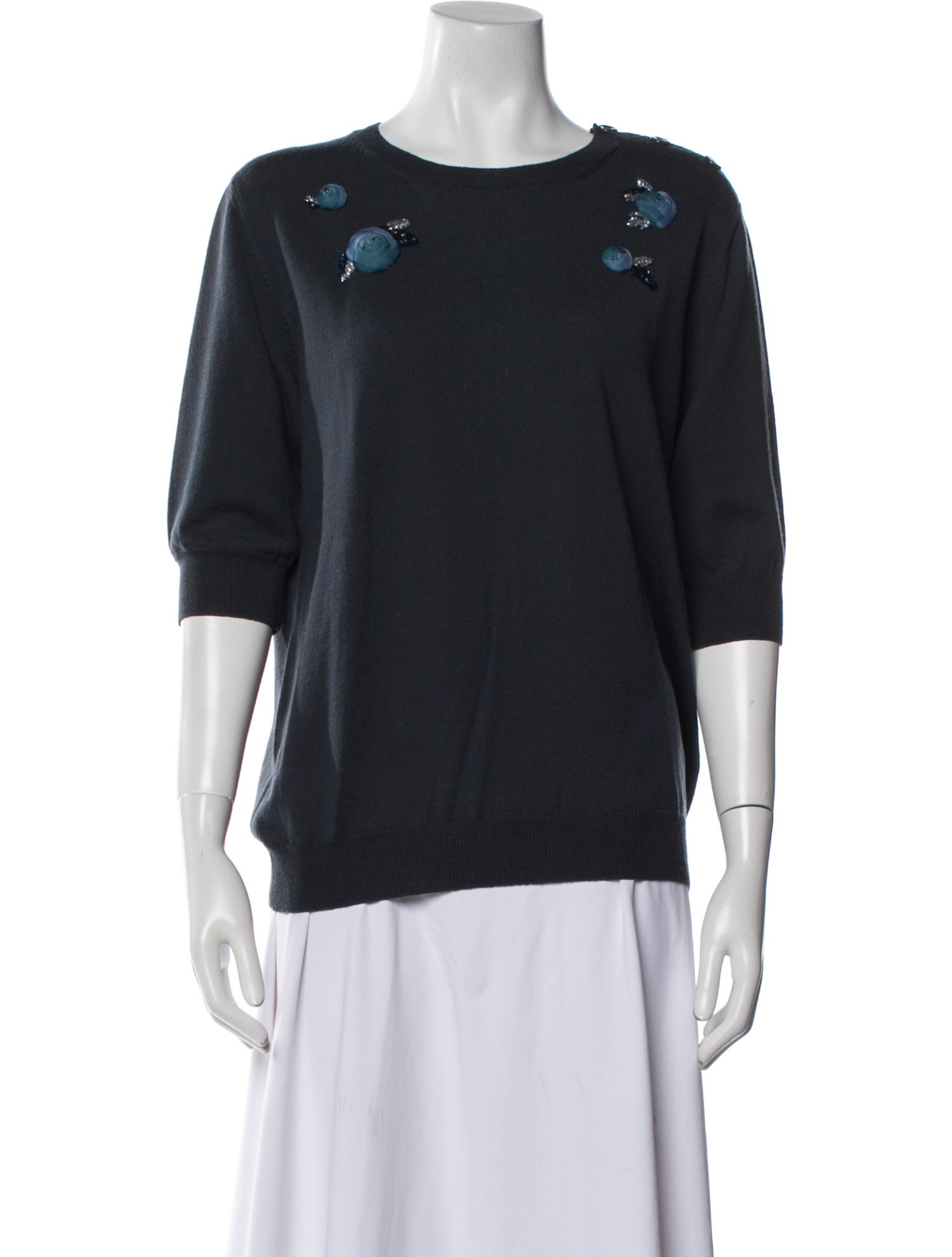 Nina Ricci Scoop Neck Sweater