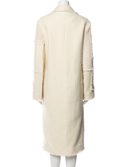 Nina Ricci Virgin Wool Faux Fur Coat