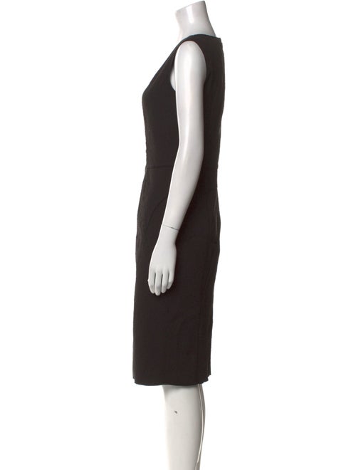 Nina Ricci Scoop Neck Knee-Length Dress