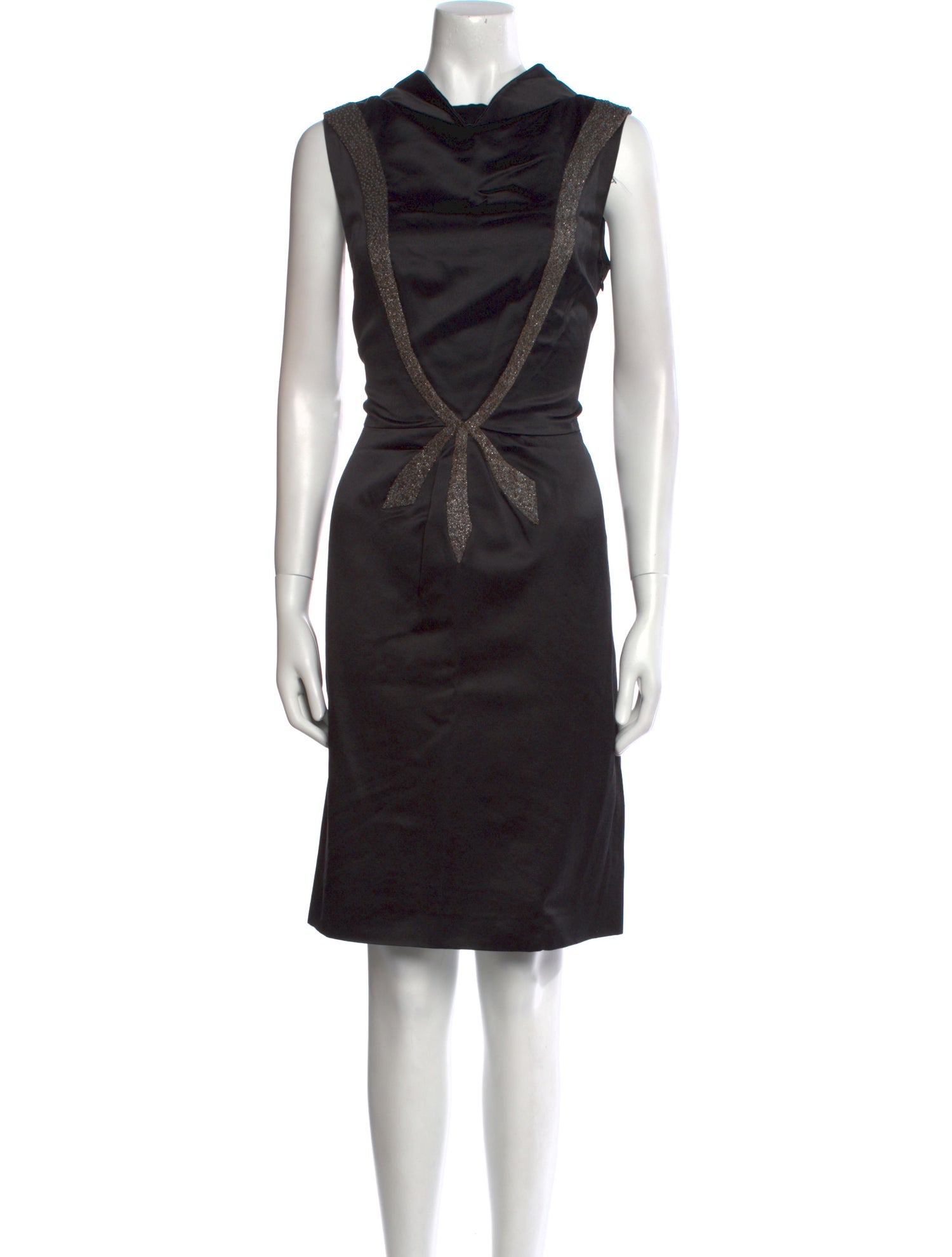 Nina Ricci Silk Knee-Length Dress