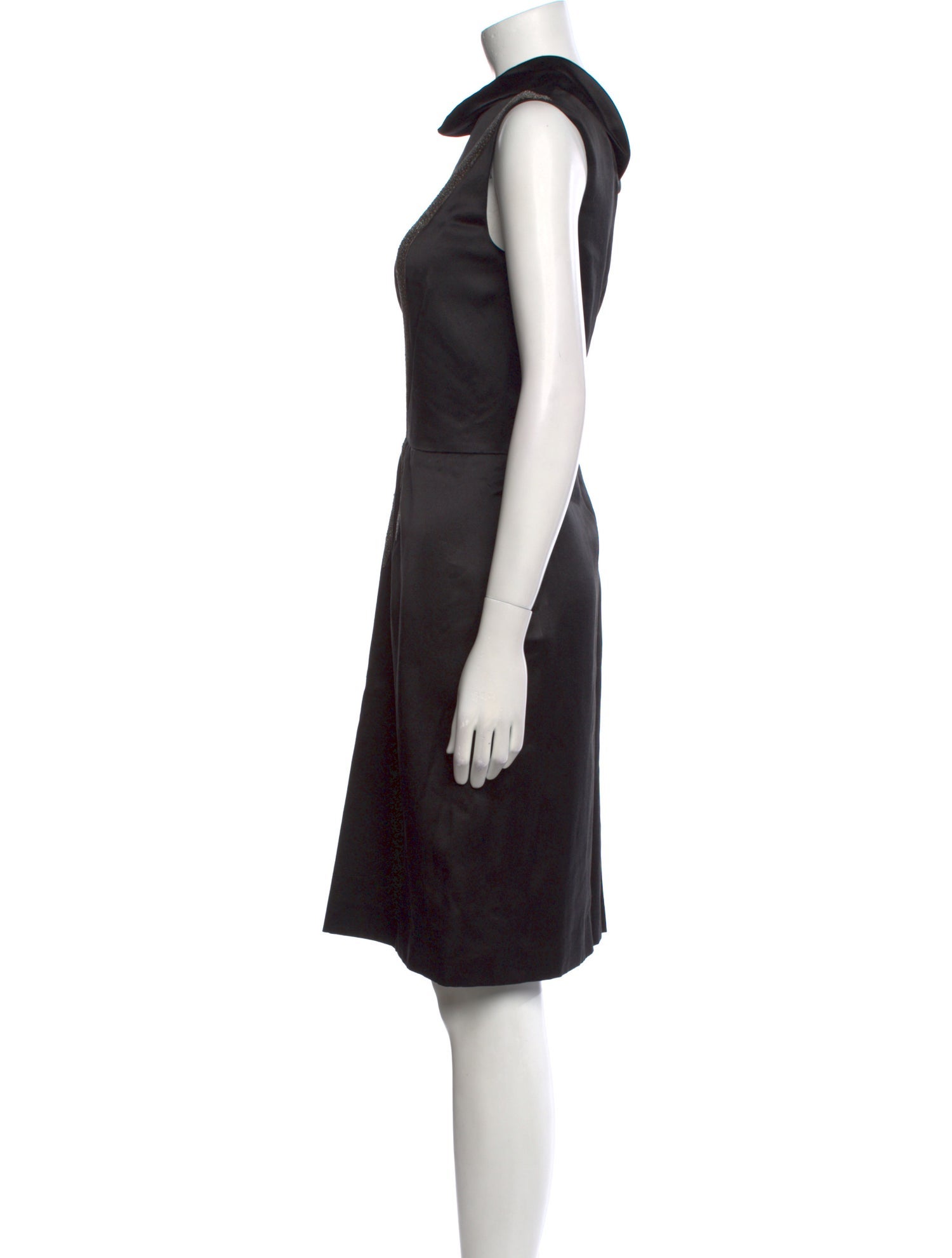 Nina Ricci Silk Knee-Length Dress