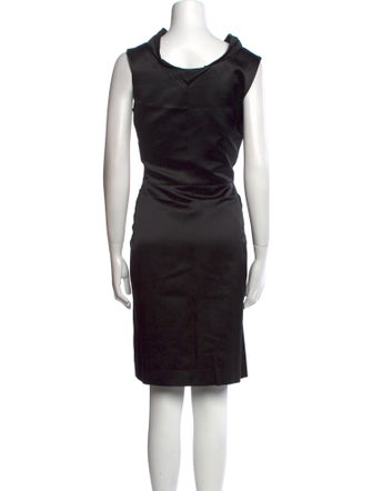 Nina Ricci Silk Knee-Length Dress