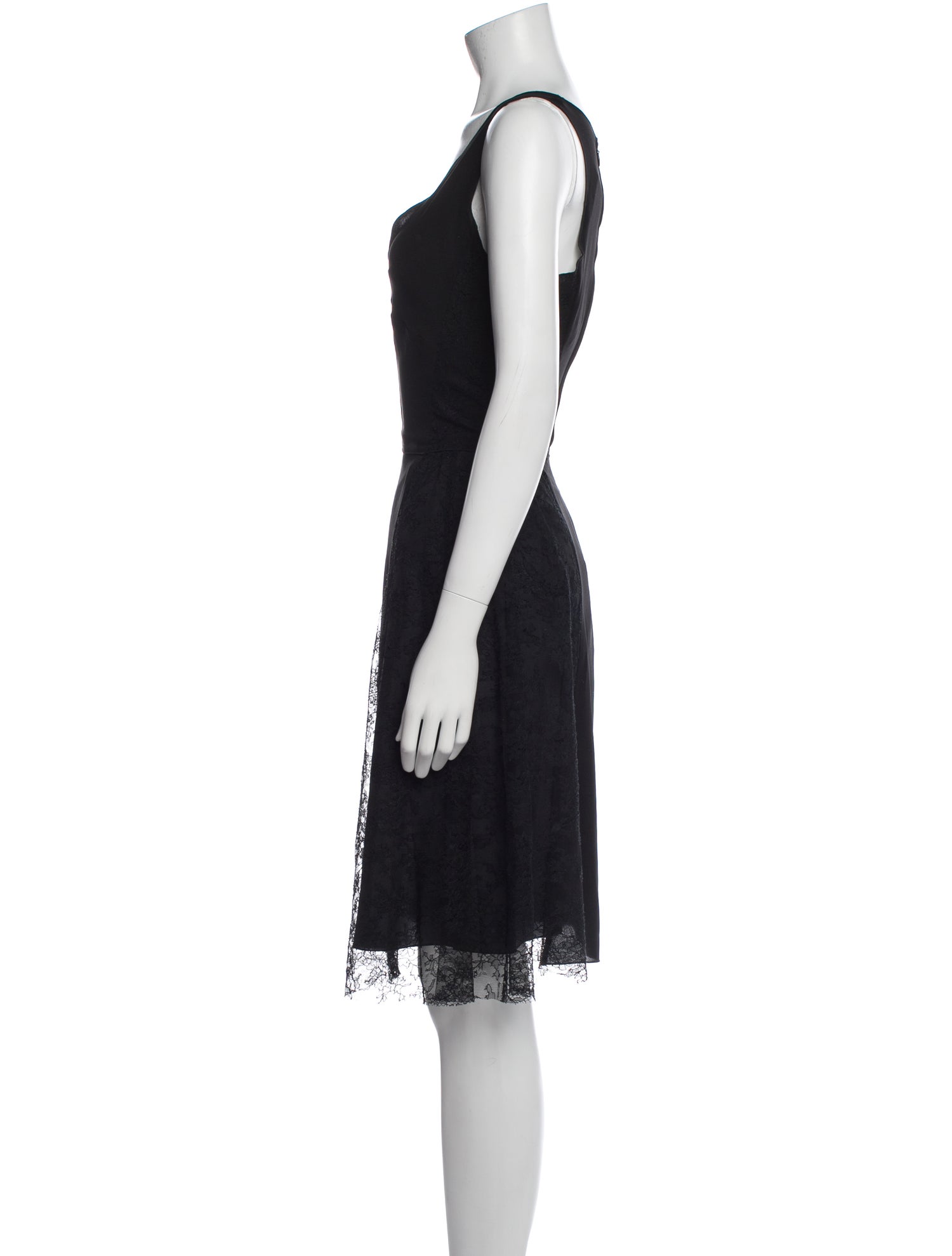 Nina Ricci Silk Knee-Length Dress