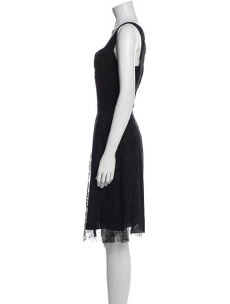 Nina Ricci Silk Knee-Length Dress