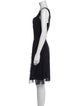 Nina Ricci Silk Knee-Length Dress