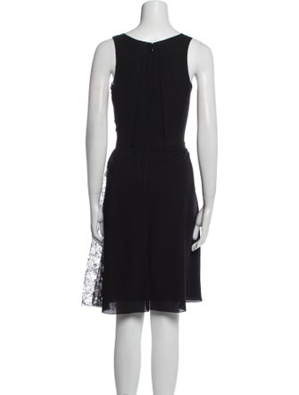 Nina Ricci Silk Knee-Length Dress
