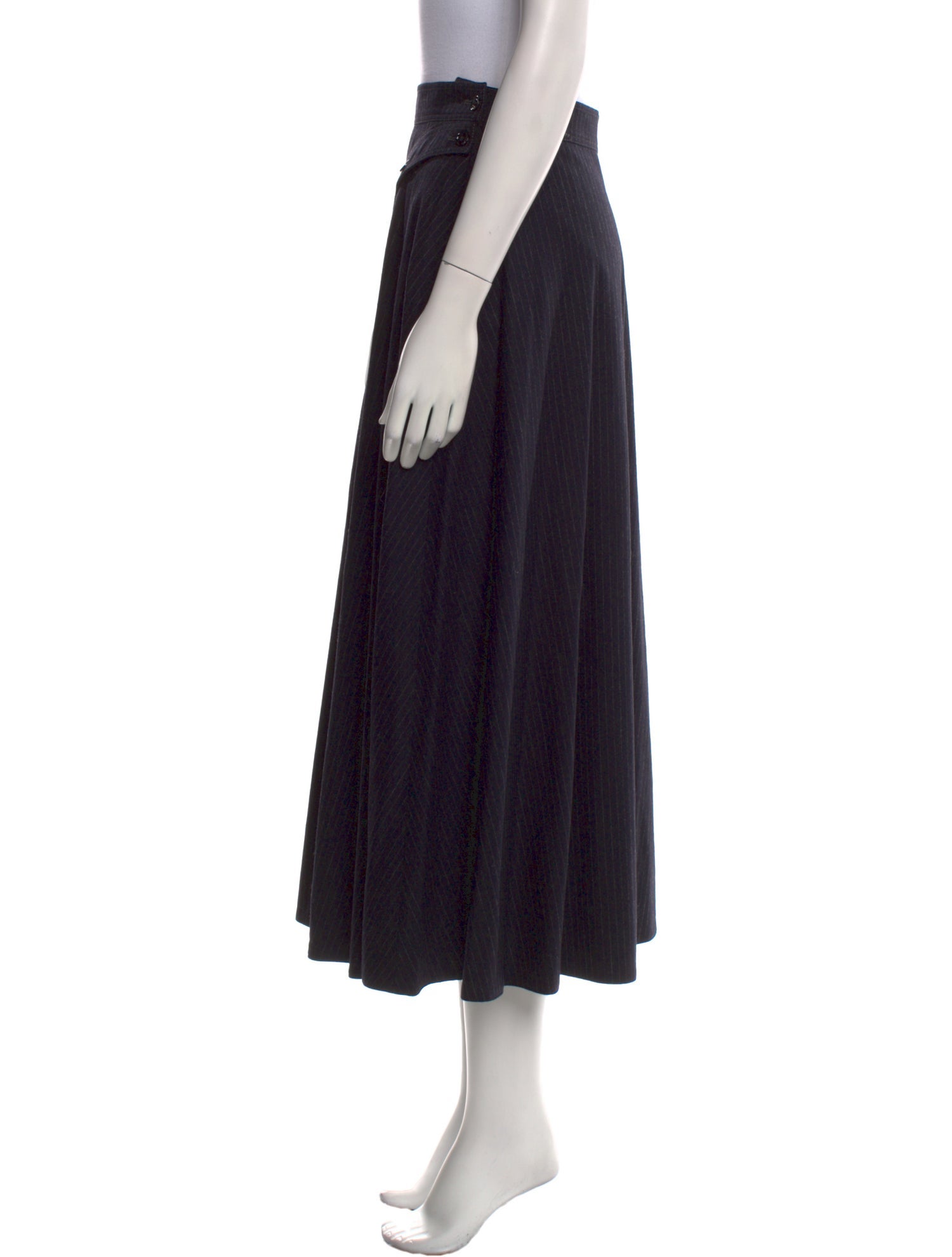 Nina Ricci Wool Midi Length Skirt