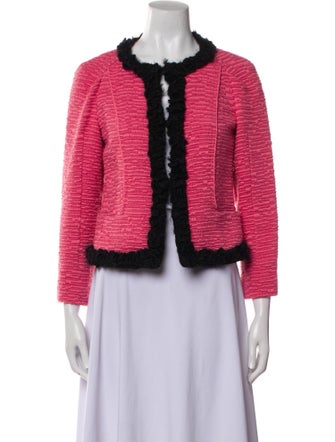 Nina Ricci Wool Tweed Pattern Evening Jacket