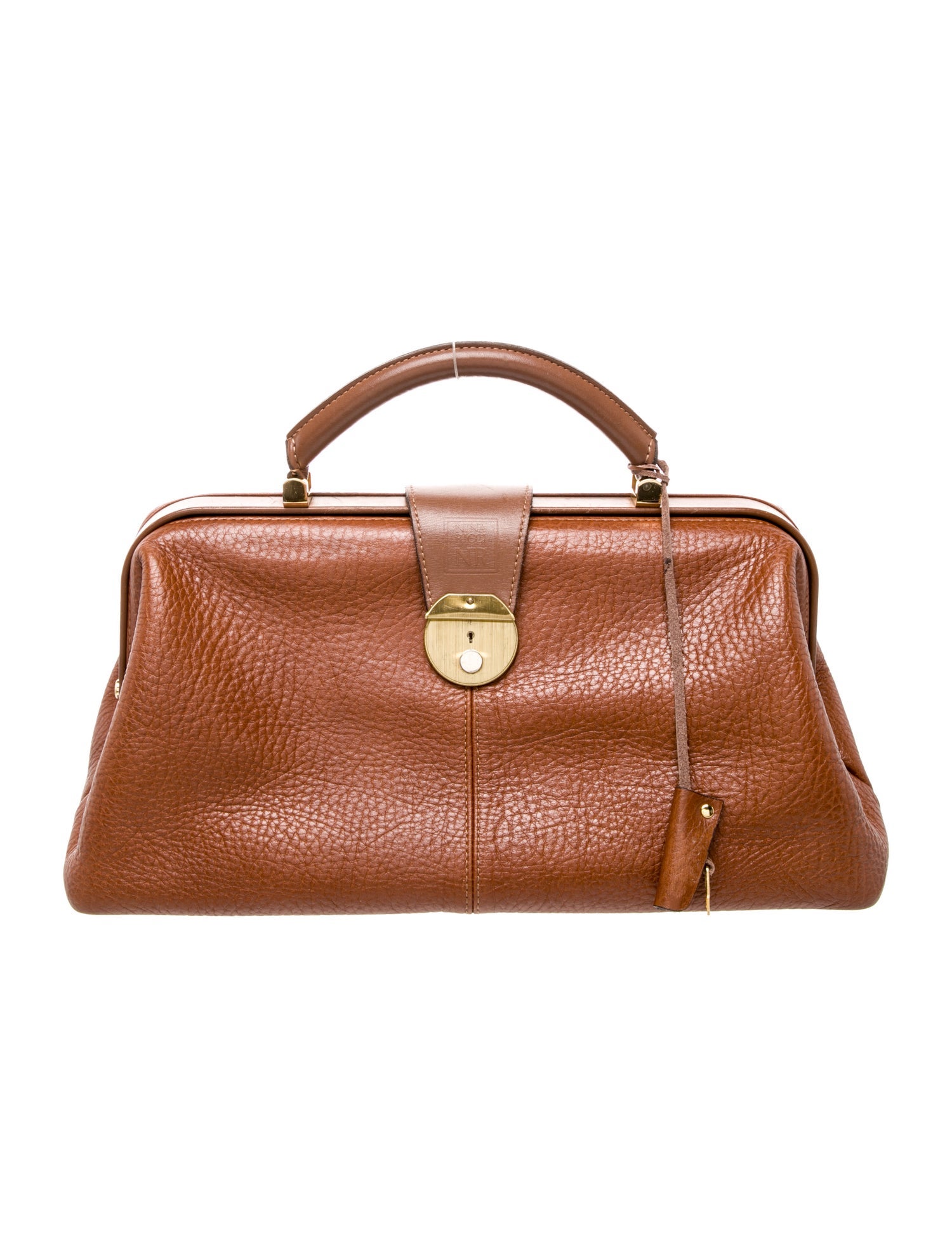 Nina Ricci Leather Top Handle Bag