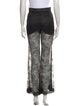 Nina Ricci Printed Wide Leg Pants