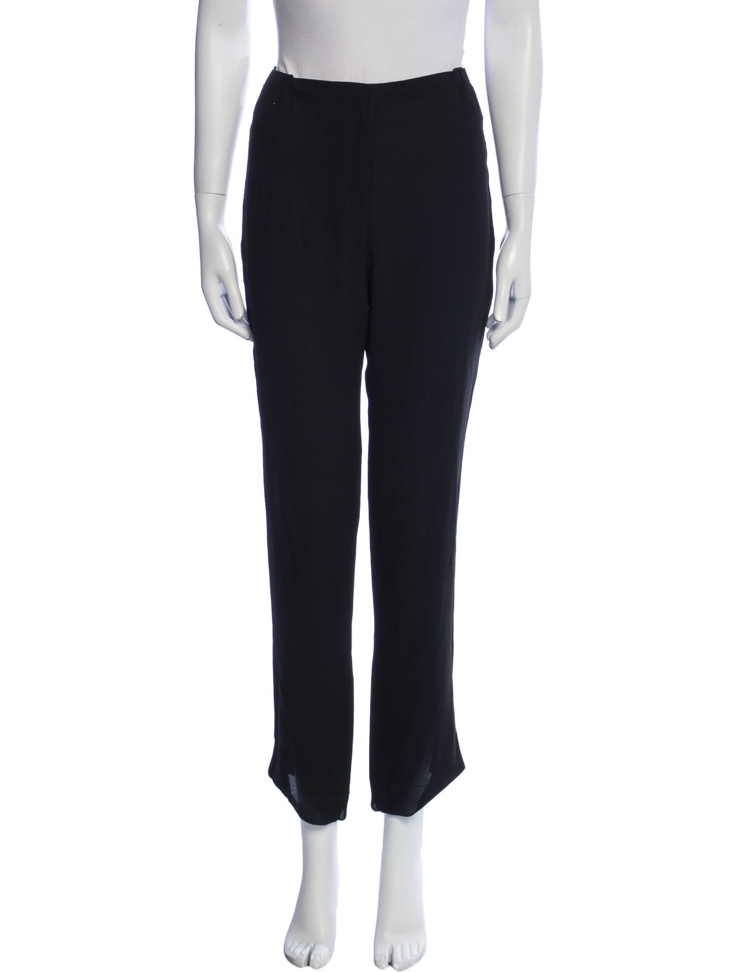 Nina Ricci Silk Skinny Leg Pants