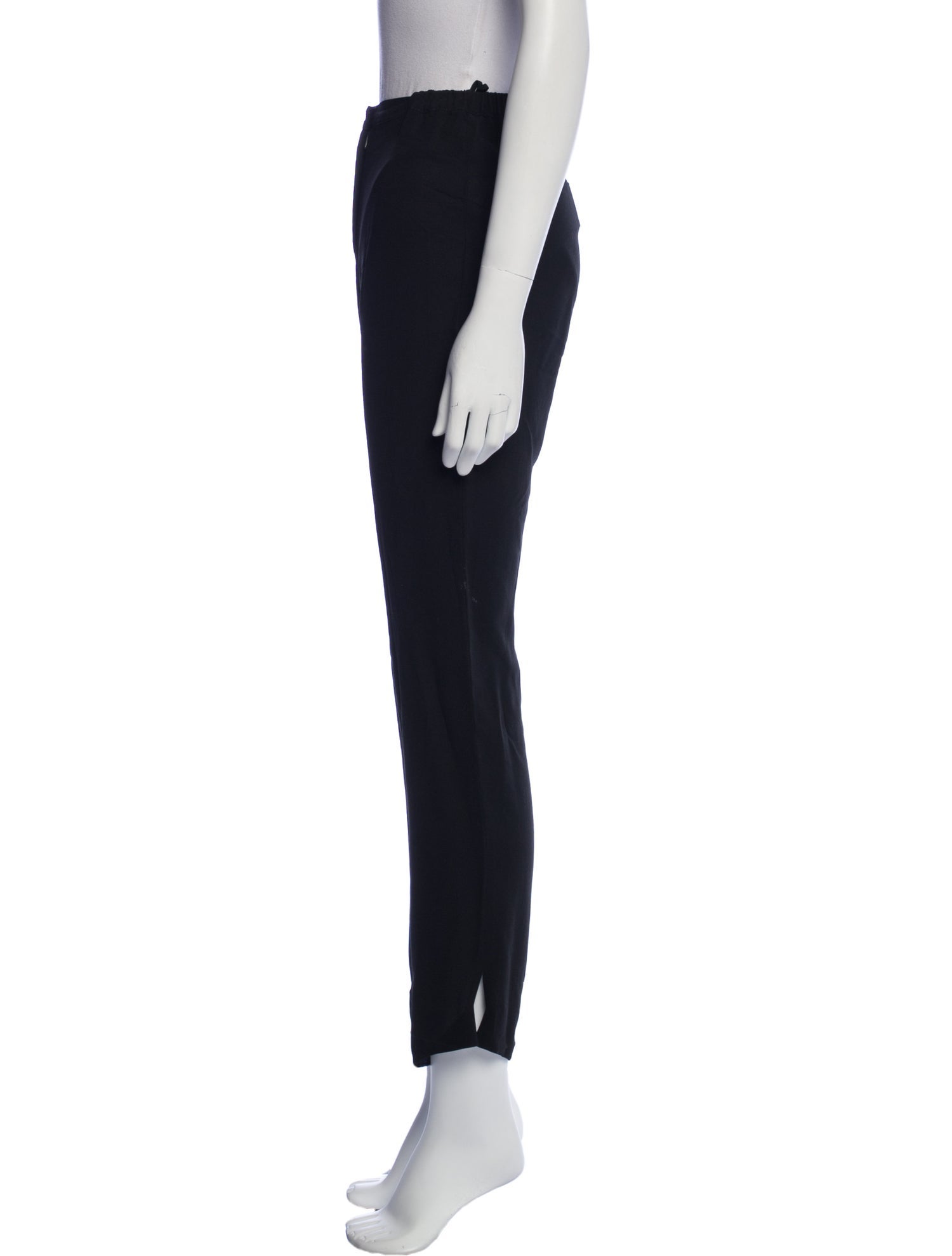 Nina Ricci Silk Skinny Leg Pants