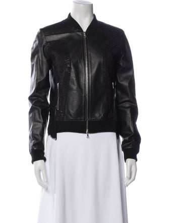 Nina Ricci Leather Biker Jacket
