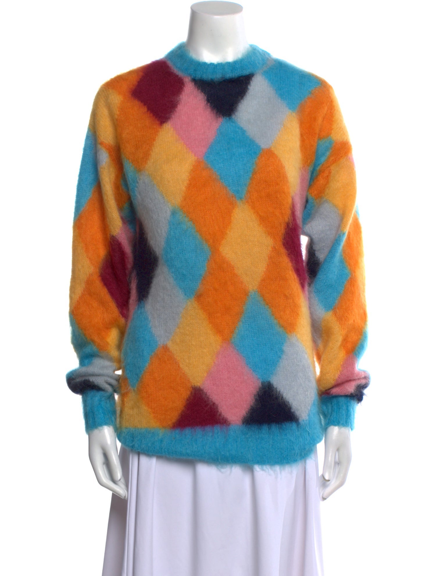 Nina Ricci Printed Crew Neck Sweater