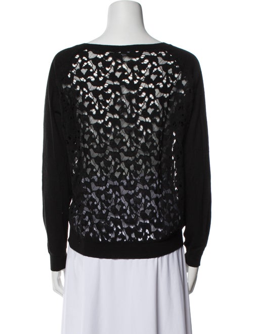 Nina Ricci Silk V-Neck Sweater