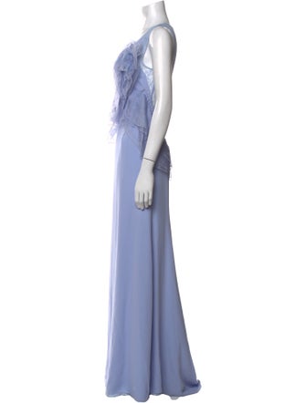 Nina Ricci Silk Long Dress