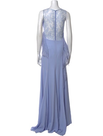 Nina Ricci Silk Long Dress