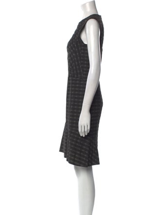 Nina Ricci Striped Knee-Length Dress