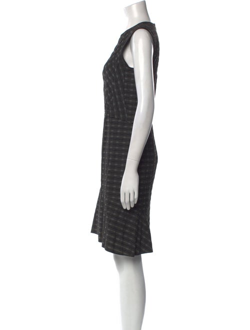 Nina Ricci Striped Knee-Length Dress