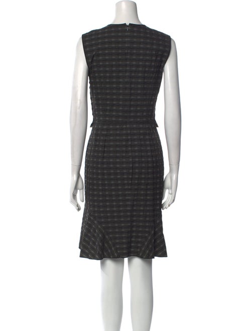 Nina Ricci Striped Knee-Length Dress