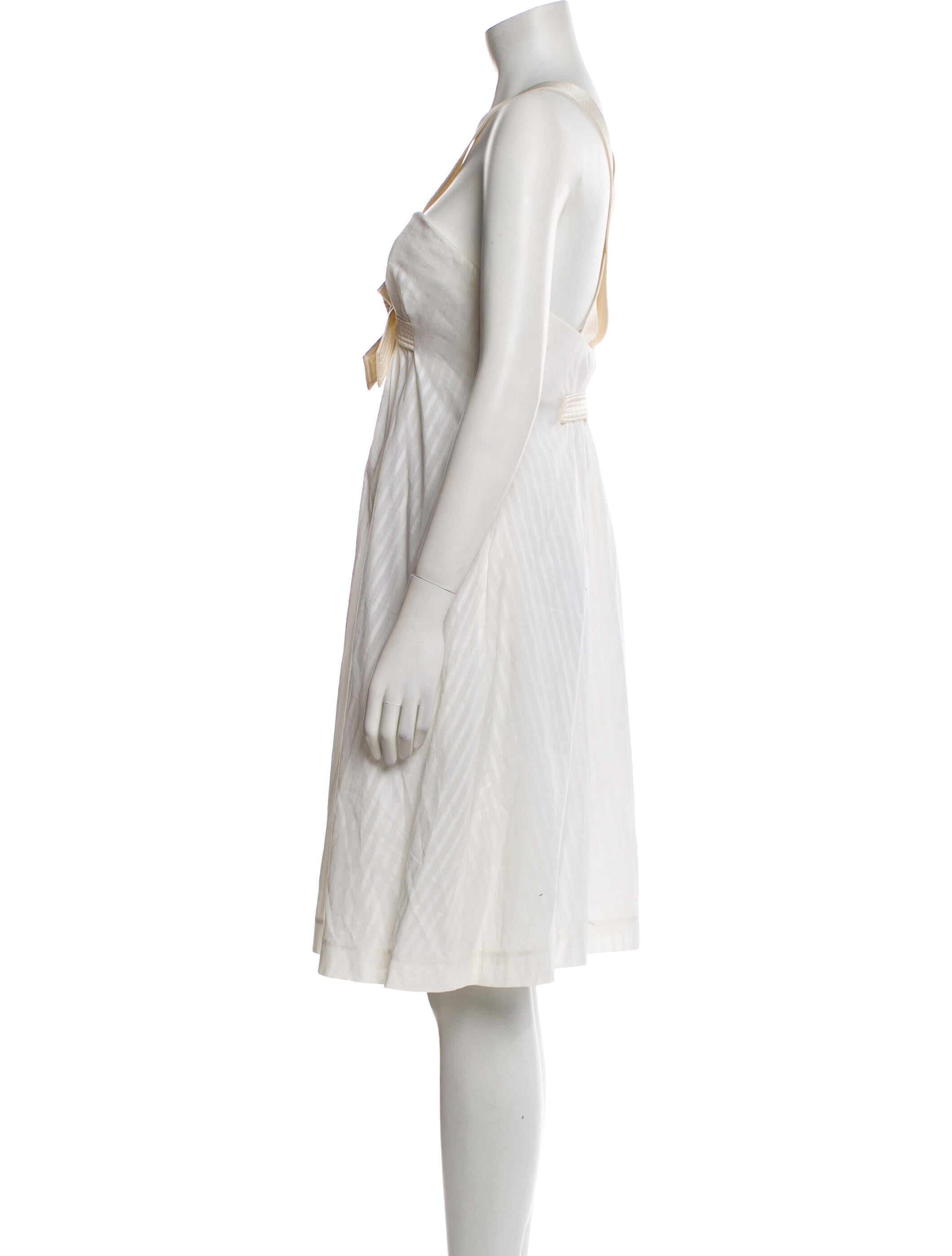 Nina Ricci Halterneck Mini Dress