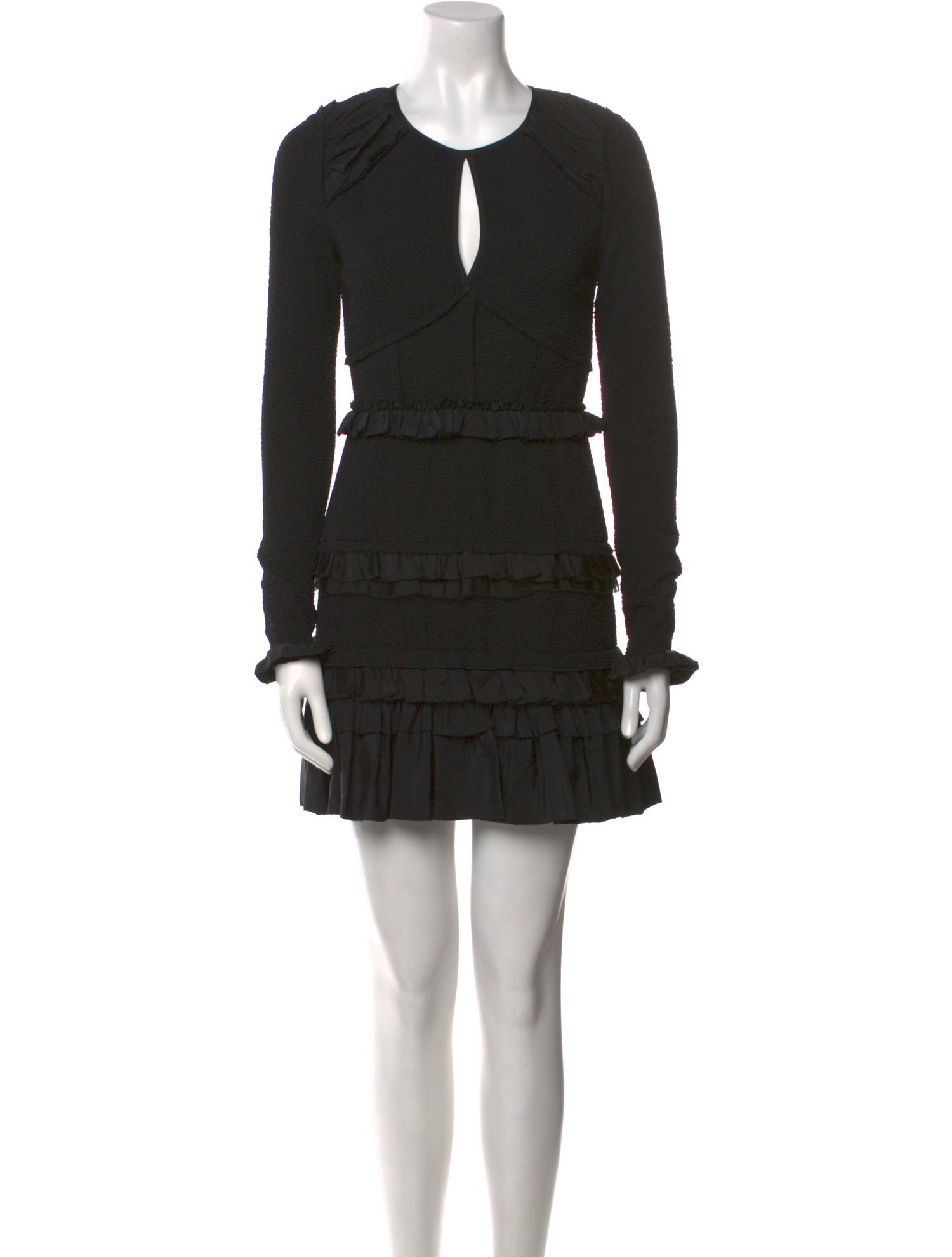 Nina Ricci Crew Neck Mini Dress