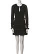 Nina Ricci Crew Neck Mini Dress