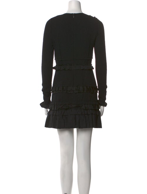 Nina Ricci Crew Neck Mini Dress