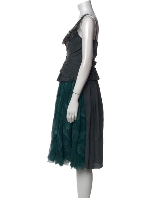 Nina Ricci Silk Midi Length Dress