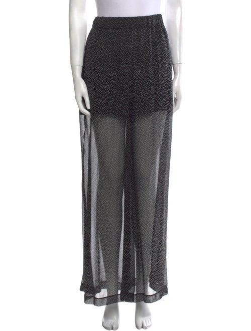 Nina Ricci Silk Wide Leg Pants