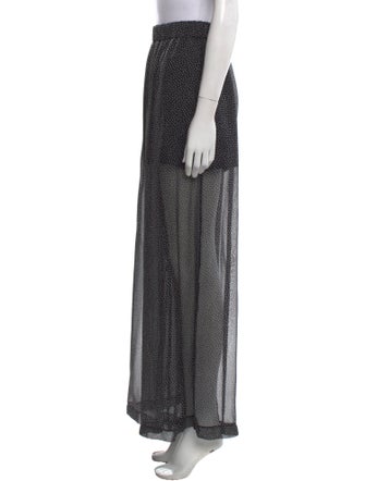 Nina Ricci Silk Wide Leg Pants