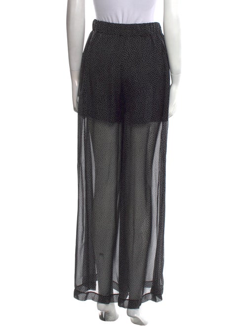 Nina Ricci Silk Wide Leg Pants