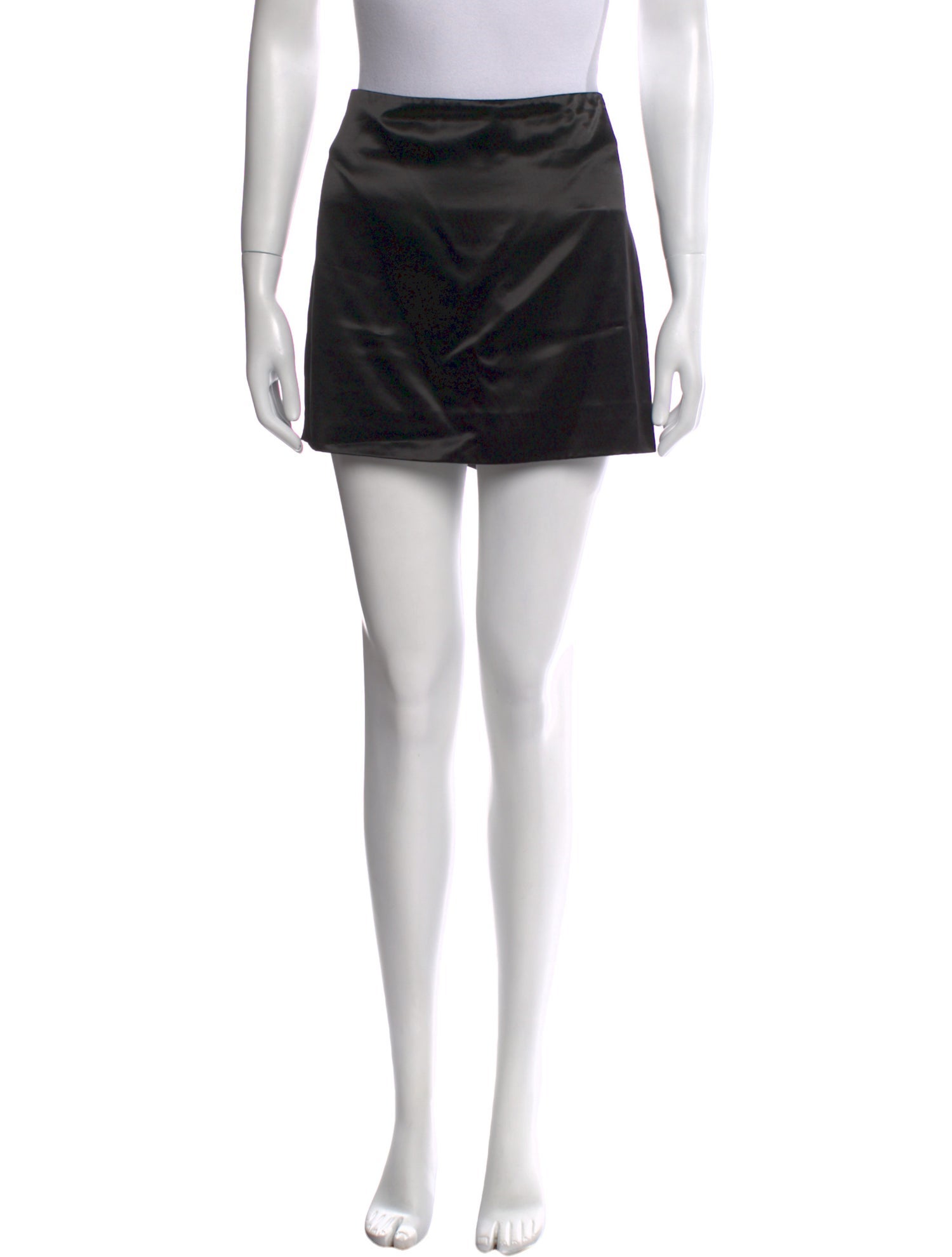 Nina Ricci Pleated Accents Mini Skirt