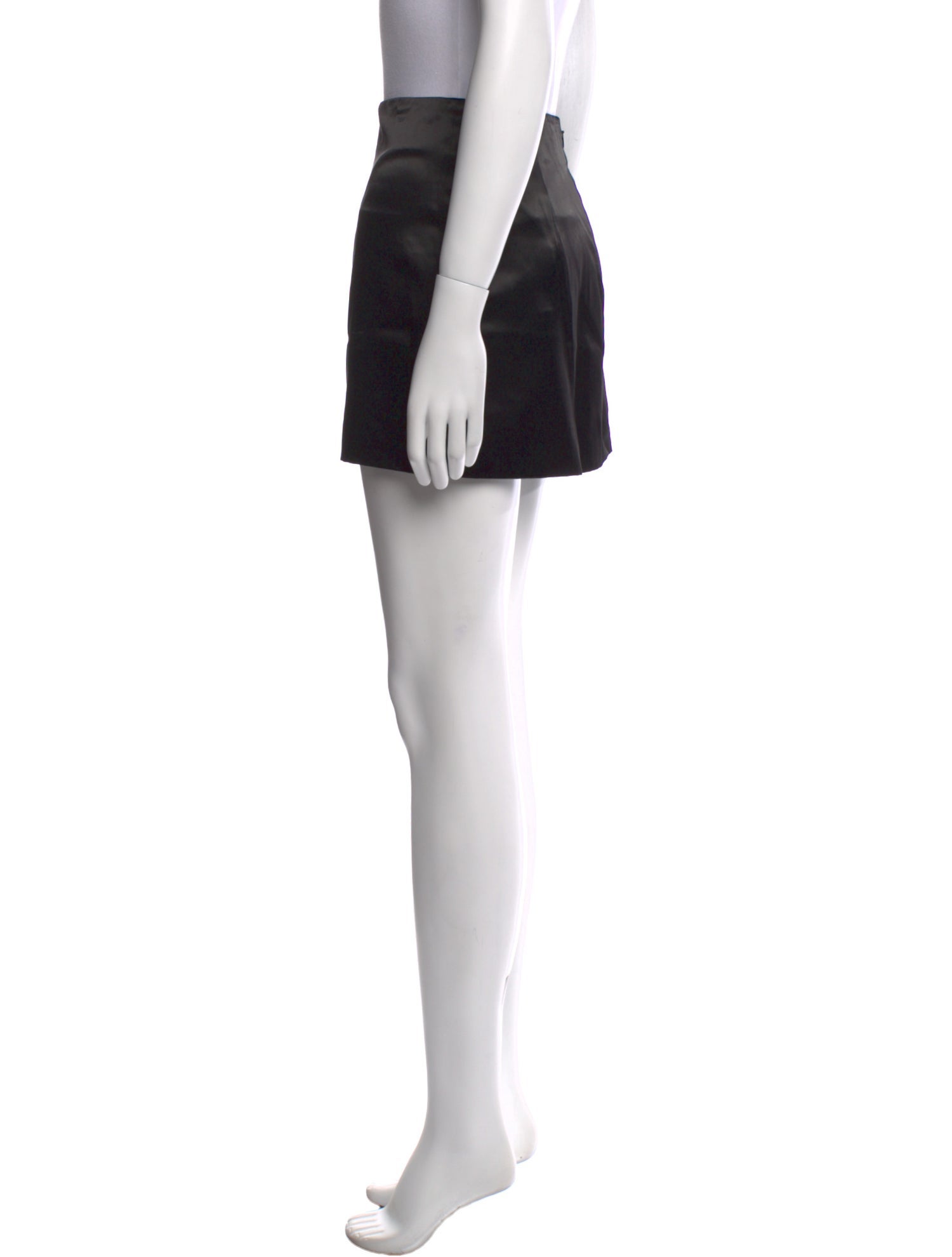 Nina Ricci Pleated Accents Mini Skirt