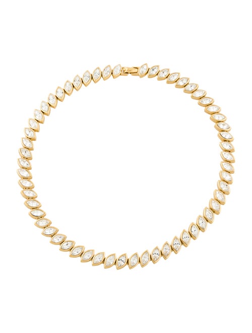Nina Ricci Crystal Collar Necklace