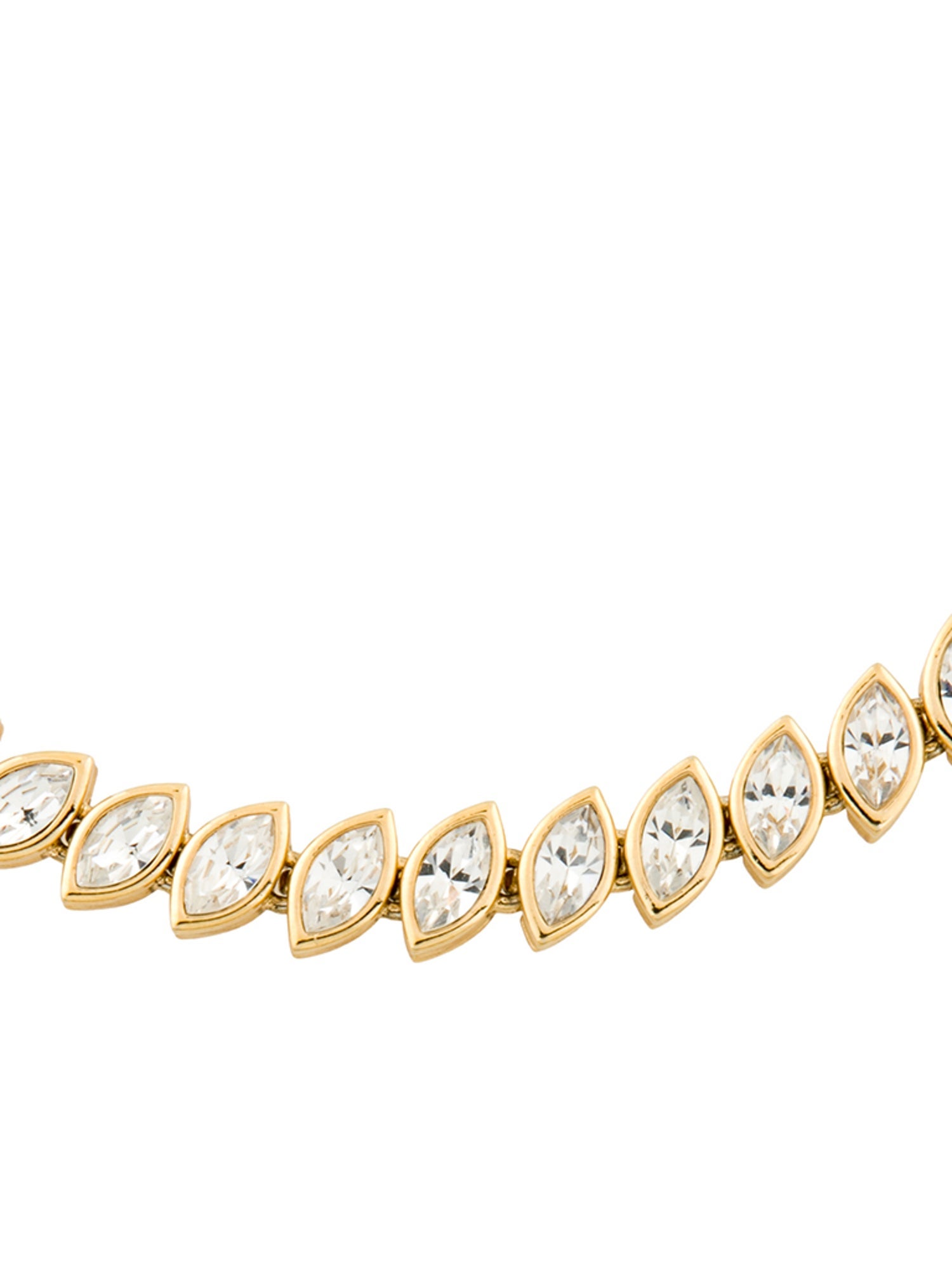 Nina Ricci Crystal Collar Necklace