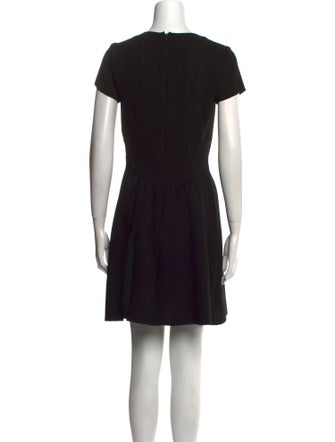 Nina Ricci Crew Neck Mini Dress