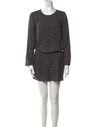 Nina Ricci Silk Printed Romper