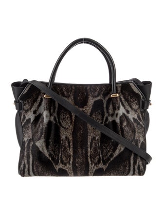 Nina Ricci Leather Top Handle Bag