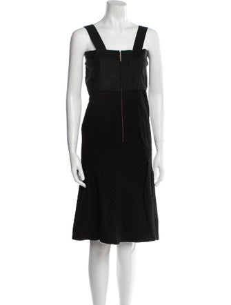 Nina Ricci Square Neckline Mini Dress