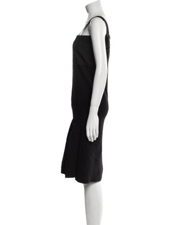 Nina Ricci Square Neckline Mini Dress