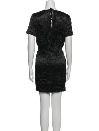 Nina Ricci Bateau Neckline Mini Dress