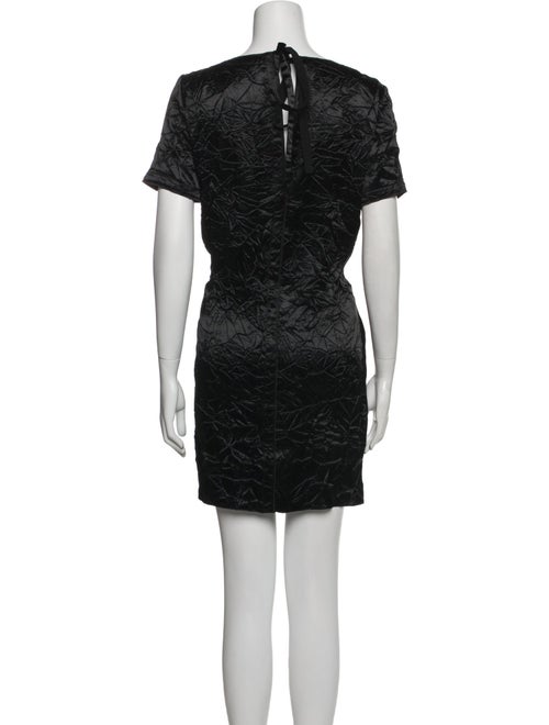 Nina Ricci Bateau Neckline Mini Dress