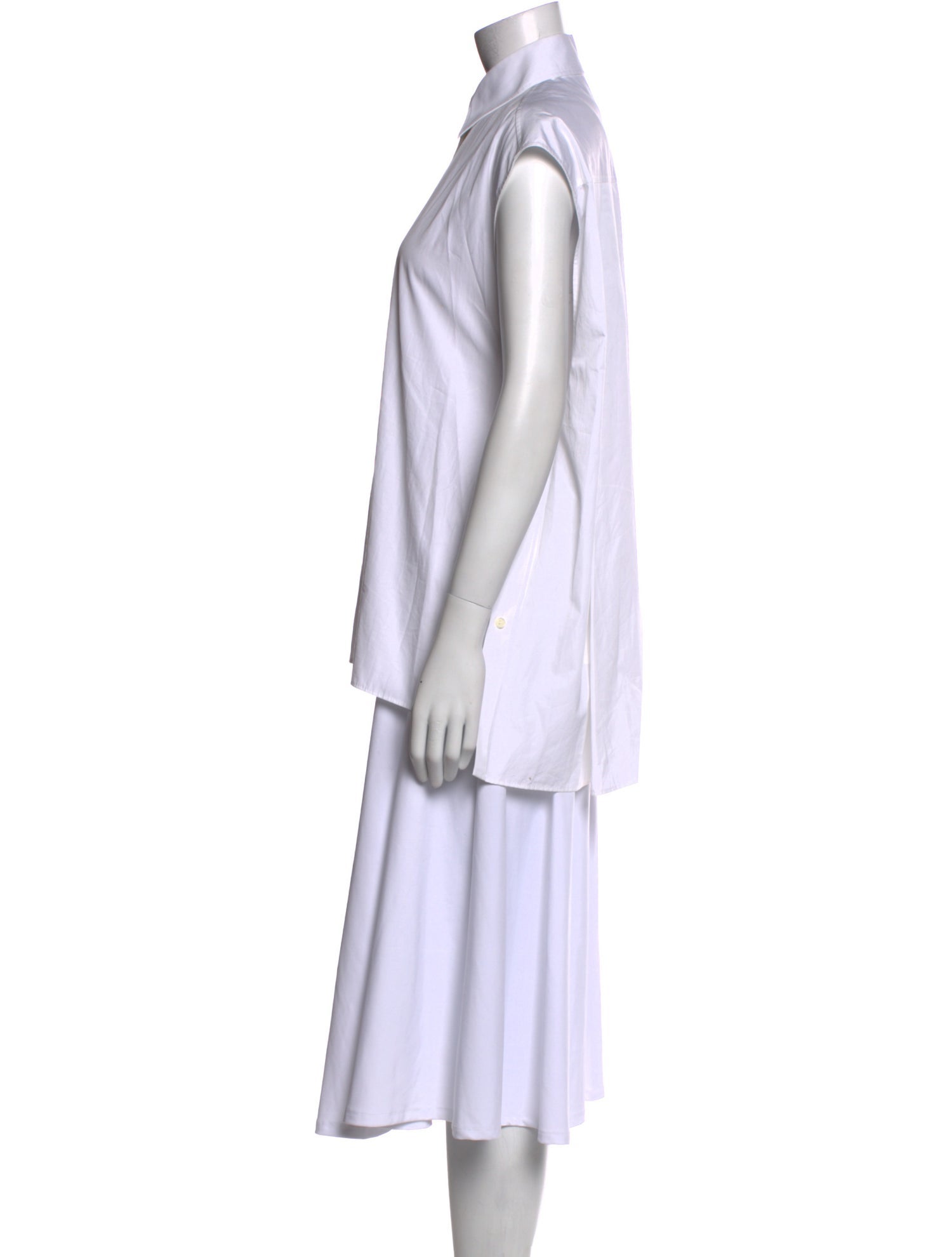 Nina Ricci Short Sleeve Button-Up Top