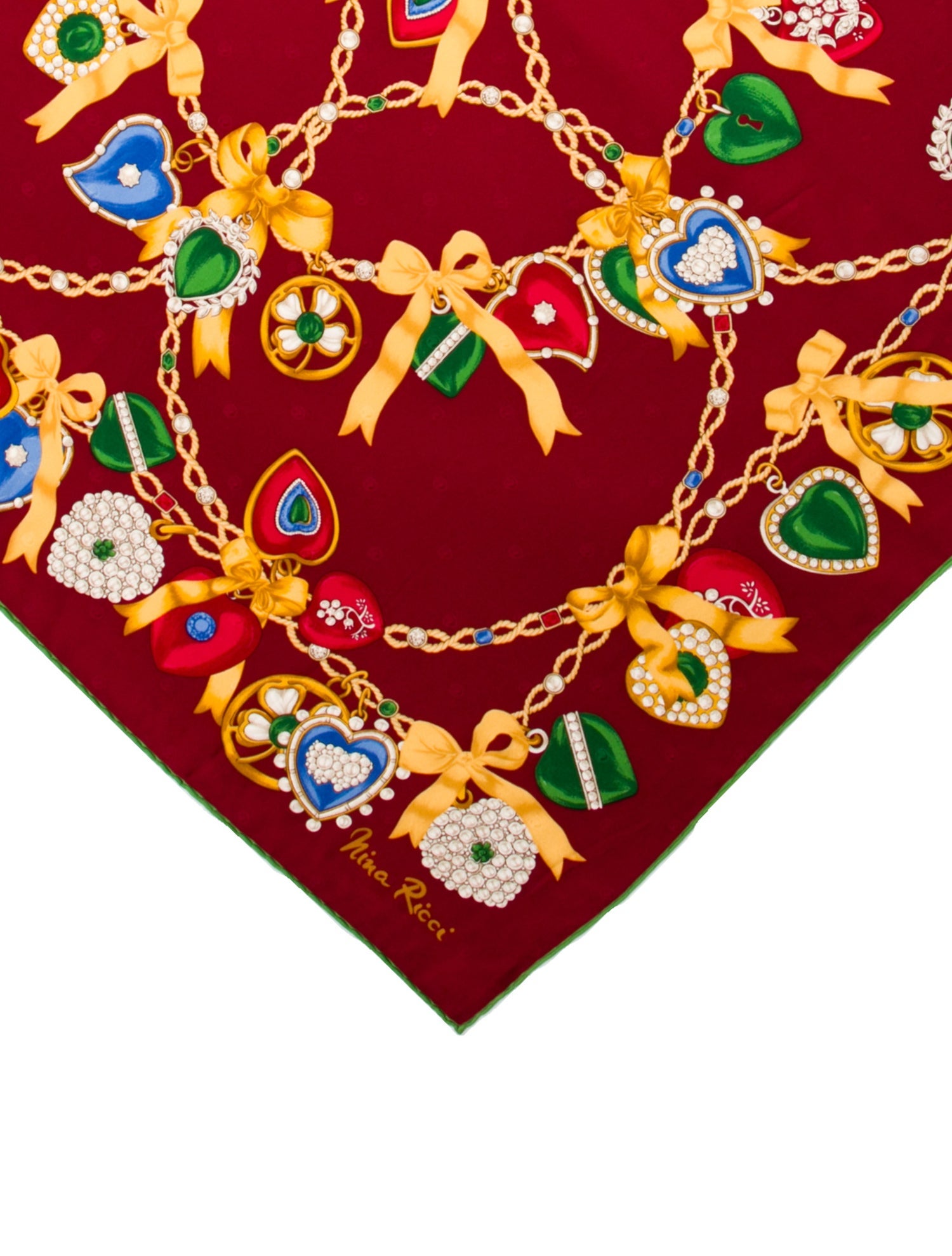 Nina Ricci Silk Printed Scarf