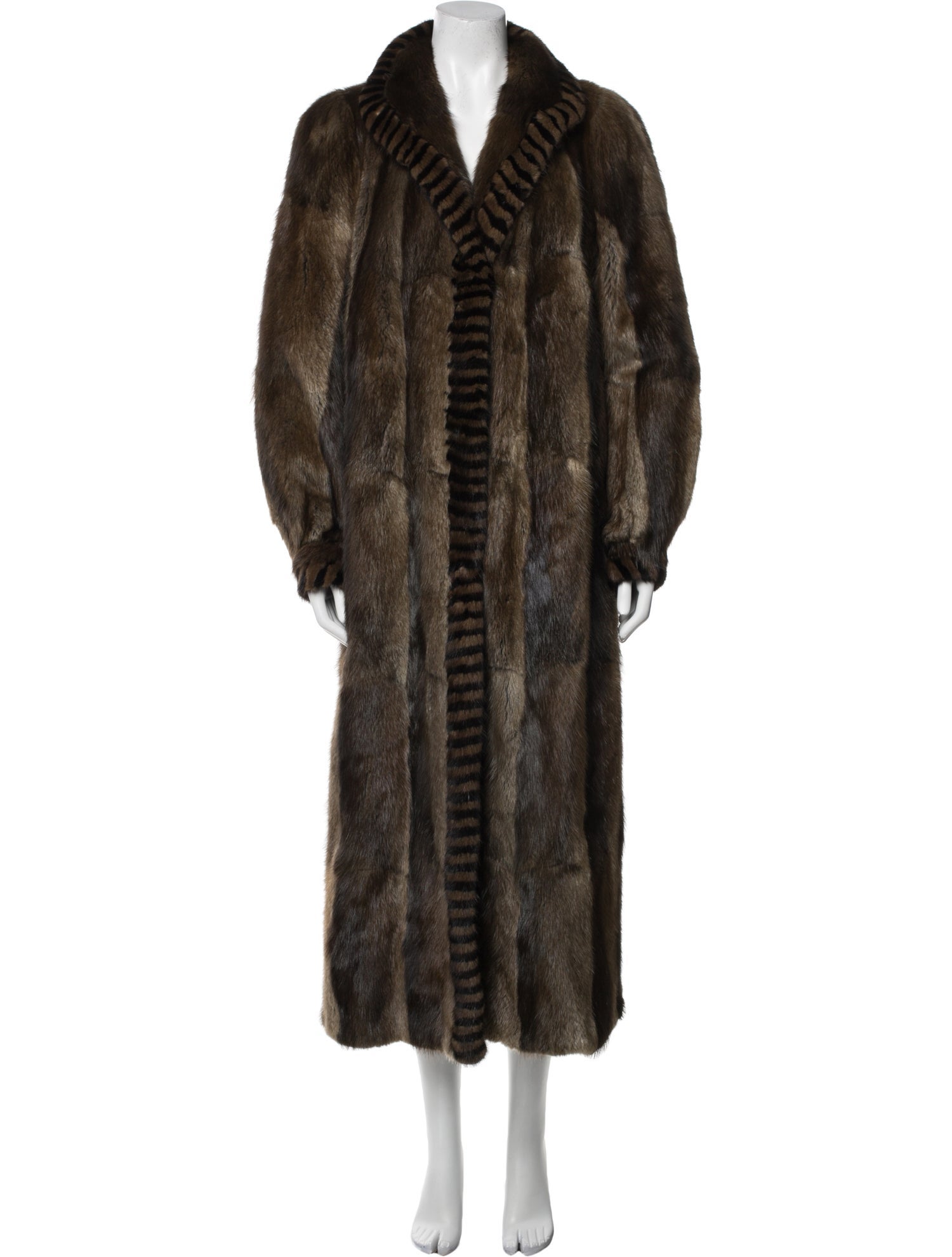 Nina Ricci Mink Faux Fur Coat