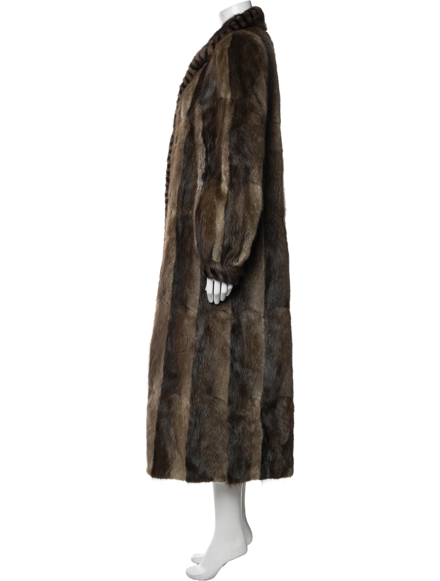 Nina Ricci Mink Faux Fur Coat