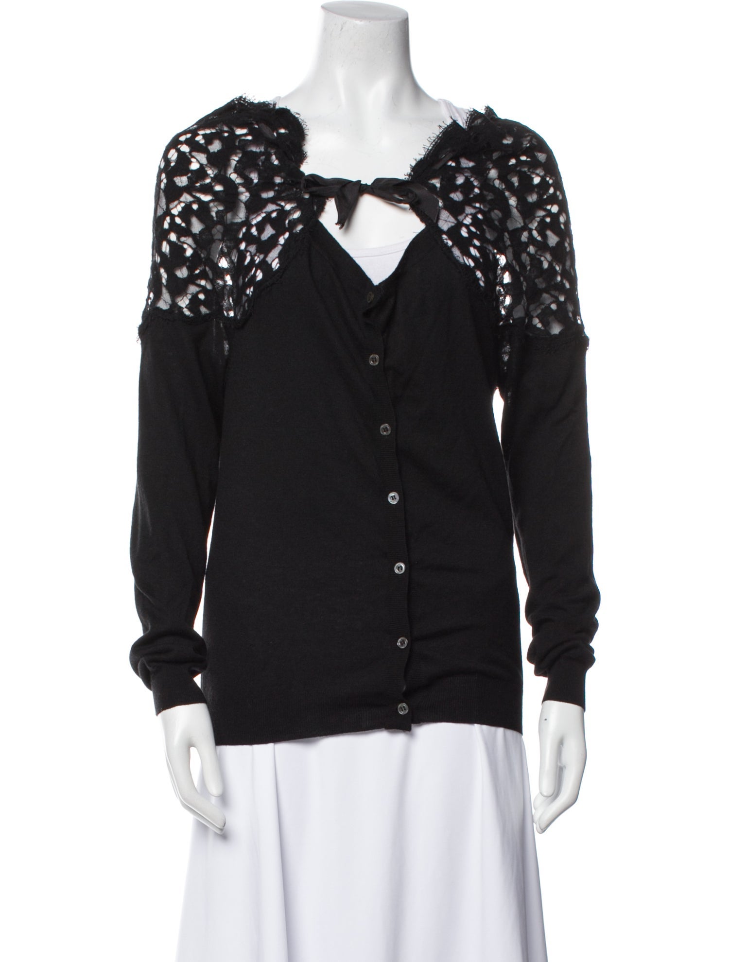 Nina Ricci Wool V-Neck Sweater