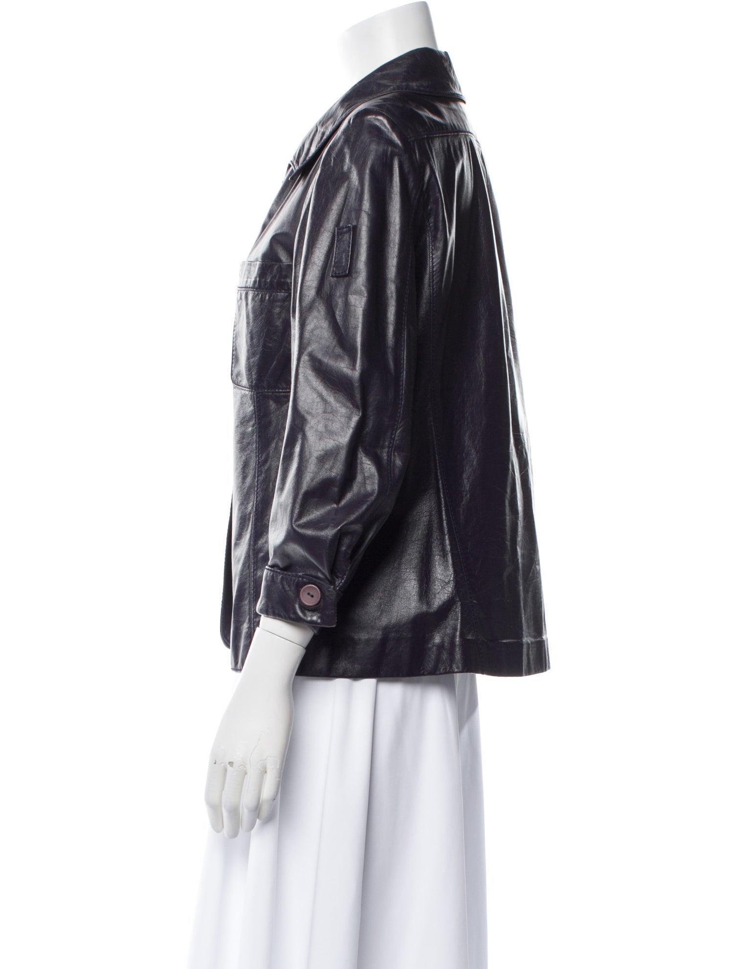 Nina Ricci Leather Biker Jacket